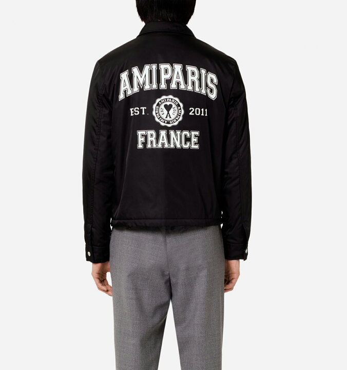 楽天市場】AMI PARIS｜アミパリス ロゴパッチ ナイロンキャンバス 