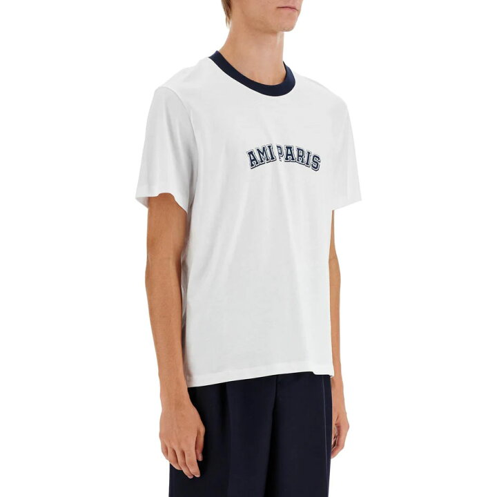 楽天市場】AMI PARIS｜アミパリ 男女兼用 ロゴ入り Tシャツ UTS047.724 