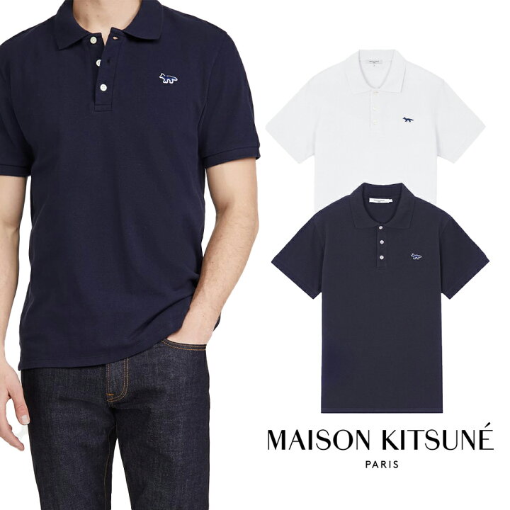 楽天市場】MAISON KITSUNE｜メゾン キツネ ネイビーフォックス パッチ  