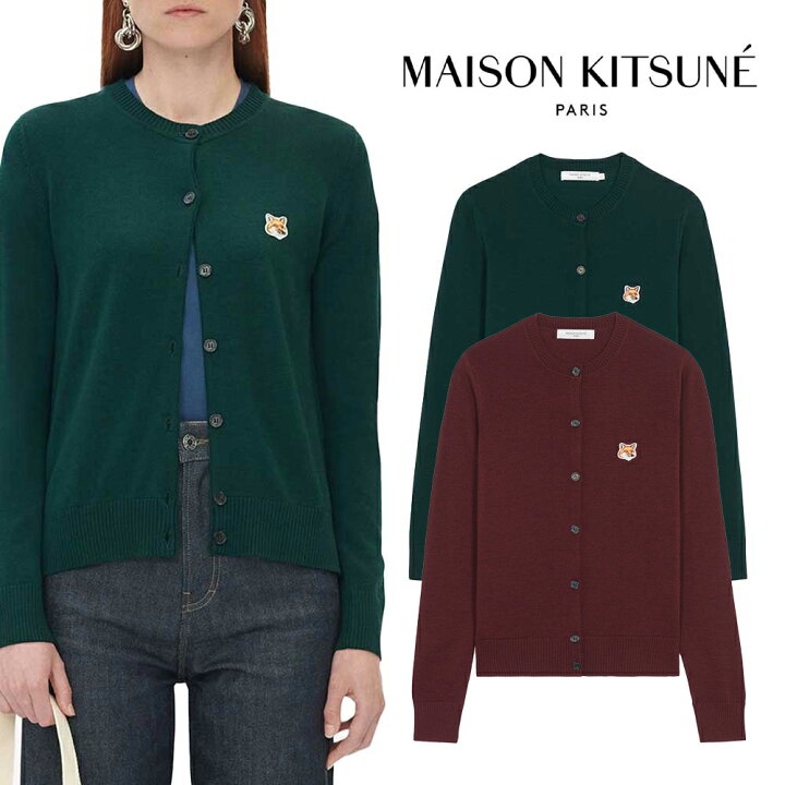 楽天市場】MAISON KITSUNE｜メゾンキツネ フォックス パッチ Rネック  