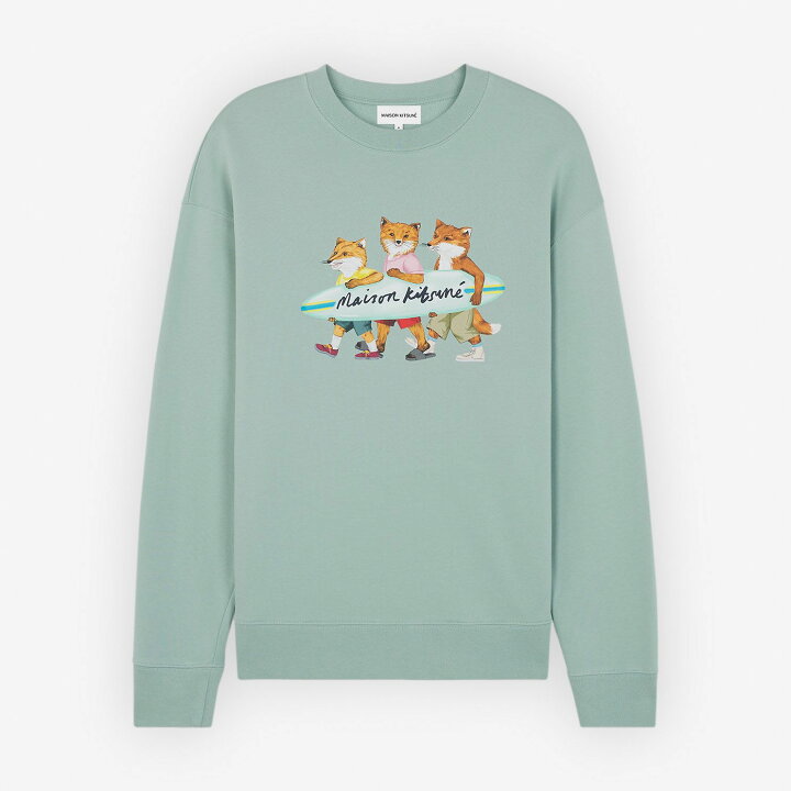 楽天市場】Maison Kitsune｜メゾンキツネ SURFING FOXES スウェット 