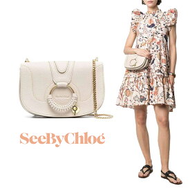 SEE BY CHLOE｜シーバイクロエ Hana leather shoulder bag ショルダーバック クロスボディバッグ CHS20WSA87305 ショルダー 肩掛け 斜め掛け レザー レディース 【送料無料】【楽天海外通販】【正規品】