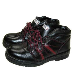 安全靴 スニーカー ハイカット JW-760 J-WORK 耐油性 幅広 黒 紐 作業靴 メンズ レディース DIY