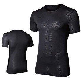 【BODY TOUGHNESS】BTデュアル3Dファーストレイヤー ショートスリーブ クルーネックシャツ 重ね着用インナー JW-521