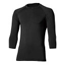 【BODY TOUGHNESS】冷感・消臭パワーストレッチ 7分袖 クルーネックシャツ JW-629