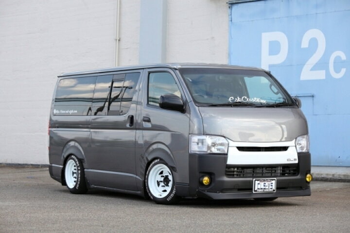 カラー番号をご指定下さい ハイエース 標準ボディ 4型のみ対応 200系 フロントリップハイエース フロントリップスポイラー CLS-VS