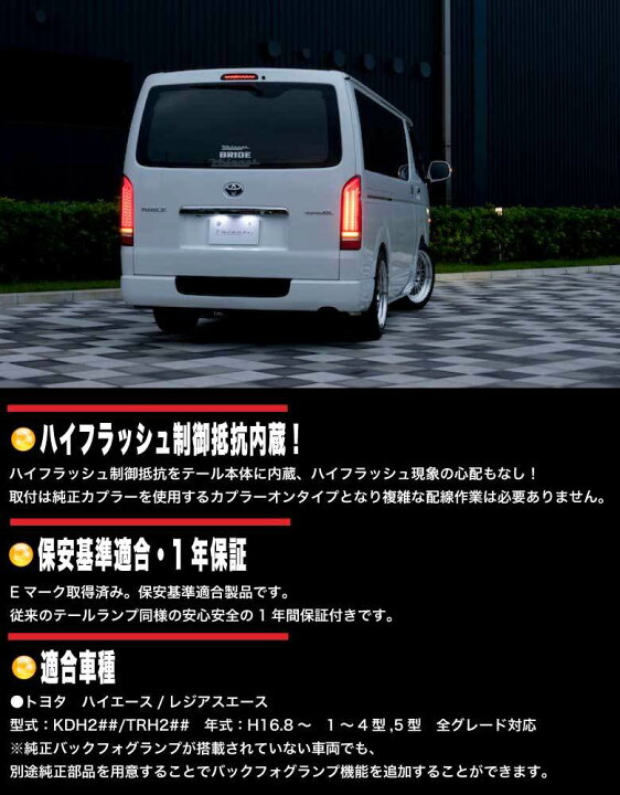 楽天市場】【Valenti ヴァレンティ】 200系 ジュエルLEDテールランプ 