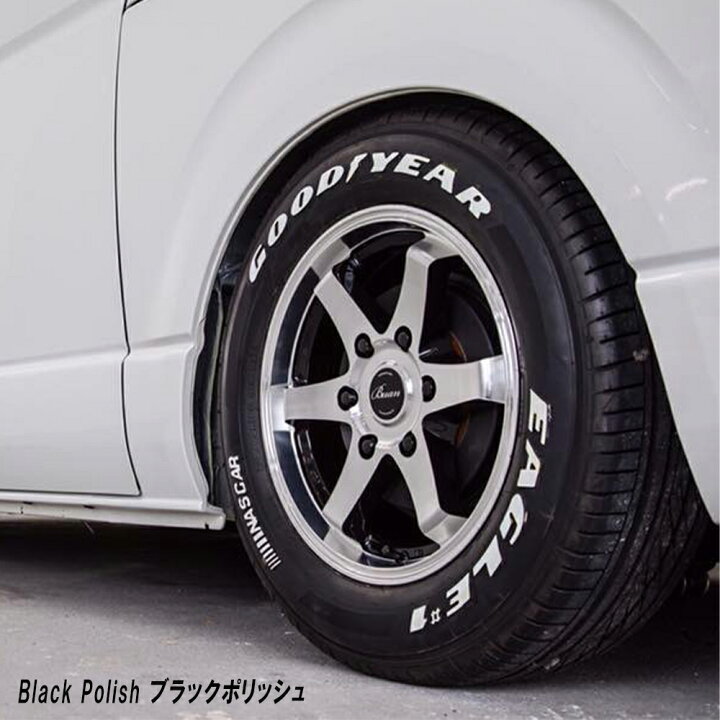 楽天市場】ハイエース ホイール BUANJAPAN KBレーシング 16インチ 