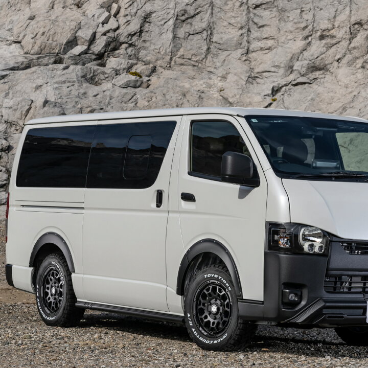 楽天市場】ハイエース 6型 ダークプライム ワイド オフロード ラギッド 