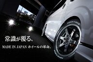 新サイズ！ ハイエース ホイール 【KBRACING18 MAX 6.5J +38】 ハイエース200系 18インチタイヤホイール4…