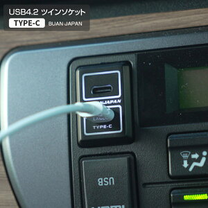 USB 4.2 �c�C���\�P�b�g �y�^�C�vC�z�@BUAN JAPAN�@���݁@USB�|�[�g�@�[�d