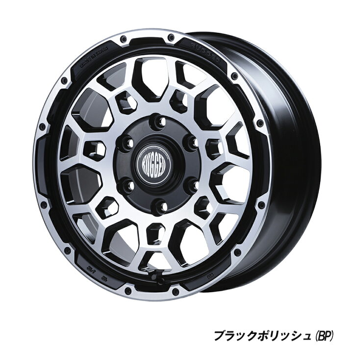 楽天市場】【RUGGED ROCK】 ハイエース ホイール オフロード 16インチ 