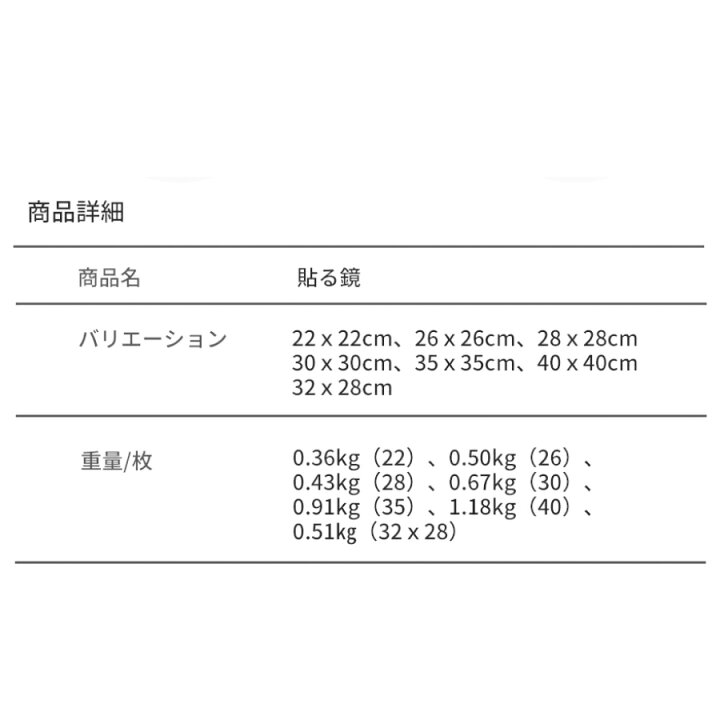楽天市場】最大2000円OFF〜11/27迄☆貼るタイプ 姿見鏡 歪みなし 貼る 