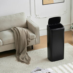 【延長セール★本日23:59まで10%OFF】センサー全自動開閉式 ゴミ箱 大容量 45L ブラック
