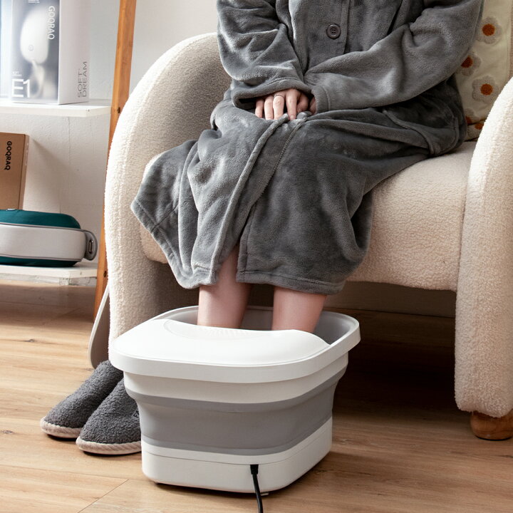 楽天市場】フットバス 折りたたみ 足湯 フットバス 電動 保温 加熱  