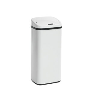 【延長セール★本日23:59まで10%OFF】【2個セット】【人気商品】センサー全自動開閉式 ゴミ箱 大容量45L ホワイト
