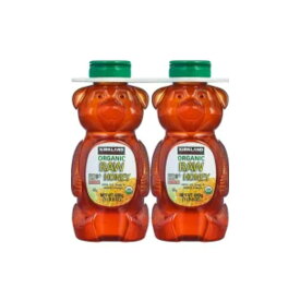 【2本セット】KIRKLAND カークランド Organic Raw Honey オーガニック ローハニー680g 有機 生ハチミツ（生はちみつ コストコ はちみつ 食品 コストコ通販 くま 容器