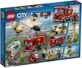 レゴ(LEGO) シティ ハンバーガーショップの火事 60214 ブロック おもちゃ プレゼント ラッピング