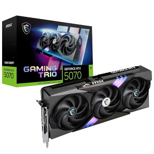 MSI GeForce RTX 5070 12G GAMING TRIO OC �O���t�B�b�N�X�{�[�h VD9068