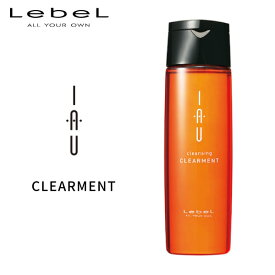 【クリアメント 200ml】Lebel　IAU　ルベル　イオ　クレンジング　クリアメント　200ml　シャンプー　（ orange　D)