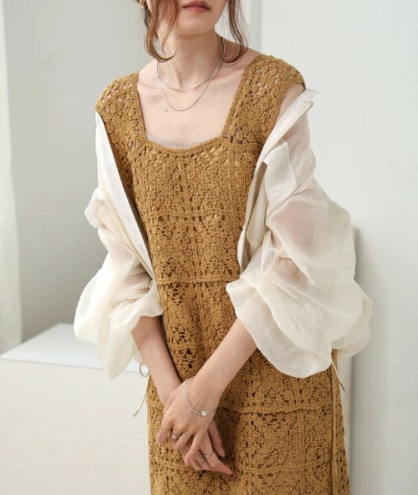 楽天市場】最終SALE！ Bab 【 クロシェロングワンピース 】 Bab Bou 