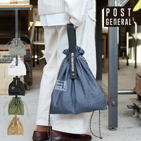 【期間限定！SALE】BAG【 POST GENERAL】 パッカブル パラシュートナイロンバッグ ポストジェネラル アウトドア キャンプグッズ 便利 お買い物バッグ 大きいサイズ お買物バッグ エコバッグ サコッシュ ポシェット コンビニバッグ ランチバッグ NXT