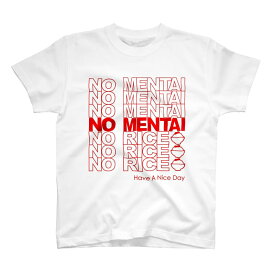 NO MENTAI NO RICE Tシャツ ｜ 福岡Tシャツ ご当地Tシャツ 明太子 お土産 メンズ レディース キッズ 子供 半袖 カットソー ロゴ ロゴT LOGO TEE パロディー おもしろ 人気ブランド 小さいサイズ 大きいサイズ ビックサイズ対応 ギフト プレゼントファッション