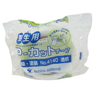 【あす楽対応・送料無料】寺岡製作所 - 養生用 P-カットテープ NO.4140 透明(50mm×25m) 30巻入