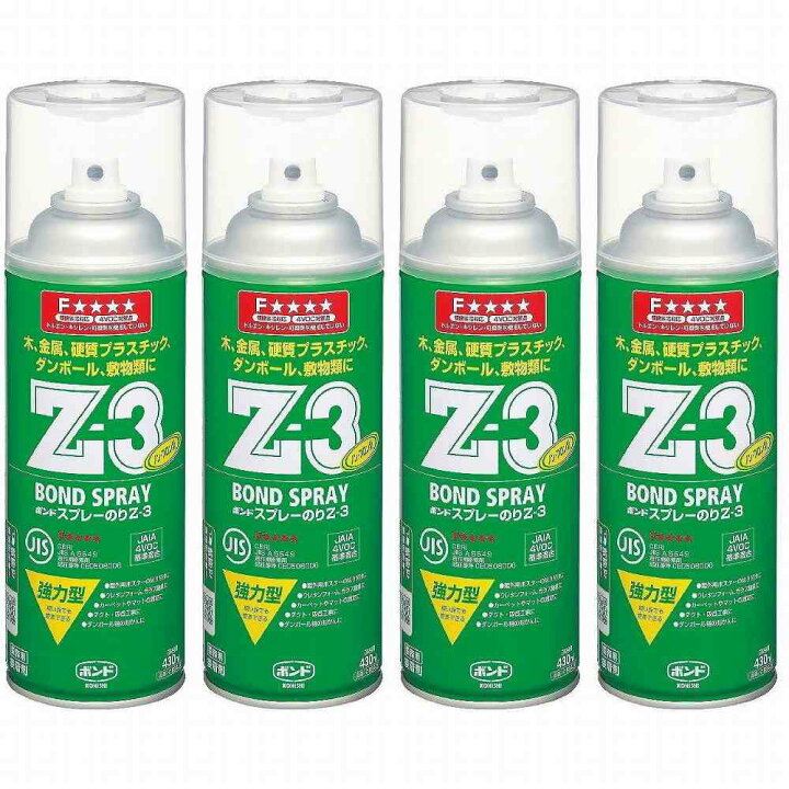 Z-3 ボンドスプレー 430ml 6本入り 楽天市場 コニシ ボンドスプレー 