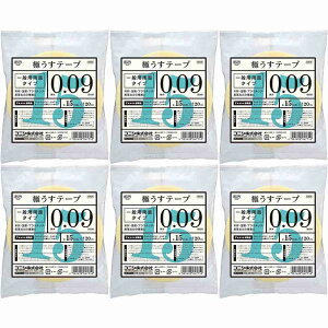 RjV@ɂe[v@15mm×20M 6Zbg