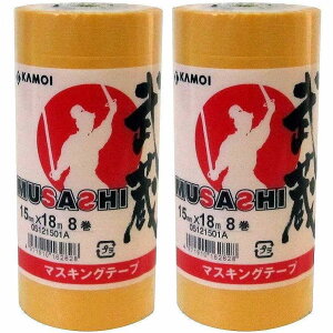 �J����@�a���}�X�L���O�e�[�v�@�����@15mm���@�i8�����j 2�Z�b�g