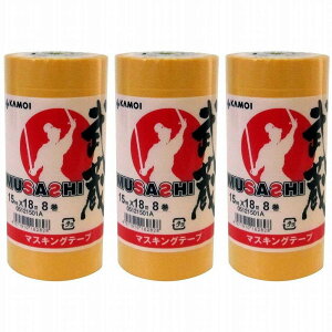 �J����@�a���}�X�L���O�e�[�v�@�����@15mm���@�i8�����j 3�Z�b�g