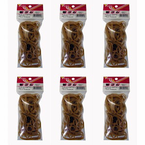 ユタカメイク ゴム 輪ゴム 4.5mm×80mm(40本) 6個セット