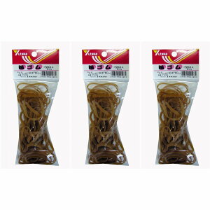 ユタカメイク ゴム 輪ゴム 4.5mm×60mm(50本) 3個セット