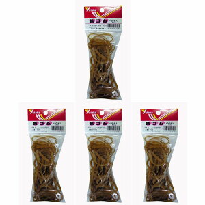 ユタカメイク ゴム 輪ゴム 4.5mm×60mm(50本) 4個セット