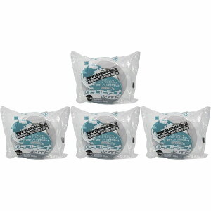 オカモト 環境思いクラフトテープ エコホワイト 4個セット