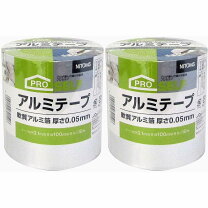 楽天市場】ニトムズ アルミテープ 100mm×10m j3150の通販