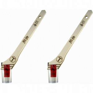 大塚刷毛製造 - 速乾水性ニス用刷毛 - 「名花」 - 筋違 - 白 - 10号 2個セット
