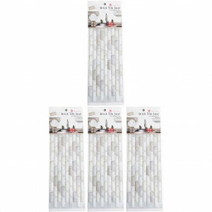 }X^[NX - ^CV[ - LBT[2 - ubNzCg - BRICK - WHITE - 376mm×134mm×1mm 4Zbg