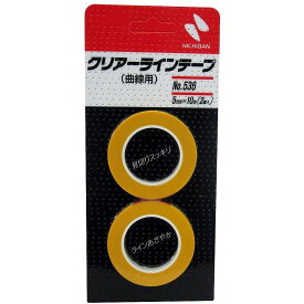 ニチバン - クリアラインテープ(曲線用) No.536(幅5mm×長10m)