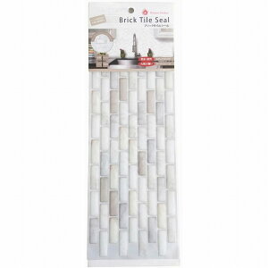 }X^[NX - ^CV[ - LBT[2 - ubNzCg - BRICK - WHITE - 376mm×134mm×1mm