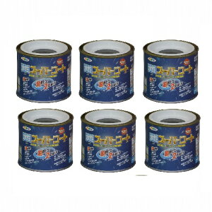 アサヒペン 水性スーパーコート 1/5L アイリッシュグリーン 6缶セット