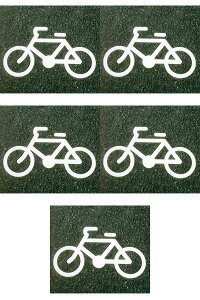 AgnEXyCg tATC ]ԃ}[N i62cmx35cmj 5Zbg