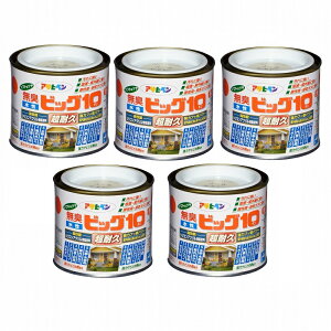 アサヒペン 水性ビッグ10多用途 1/5L 223パステルサンド 5缶セット