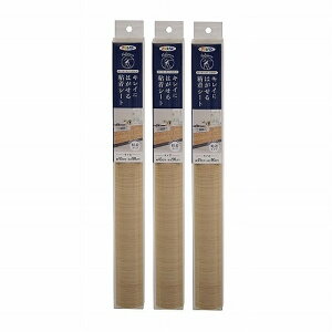 アサヒペン キレイにはがせる粘着シート 45CMX90CM RF−205ライトオーク 3本セット