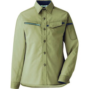 【あす楽対応・送料無料】ミドリ安全 ベルデクセル 交織ストレッチ 女子シャツ VELS2534 上 13