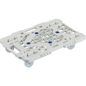 【あす楽対応・送料無料】TRUSCO　連結式ルートバン　メッシュタイプ　615X415　ナイロン車輪　オール自在　白