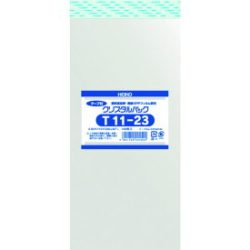 【あす楽対応・送料無料】HEIKO　OPP袋　テープ付き　クリスタルパック　T11−23