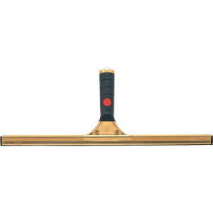 【あす楽対応・送料無料】コンドル プロテック 窓用水切り グラススクイジー 400 真鍮・グリップ付