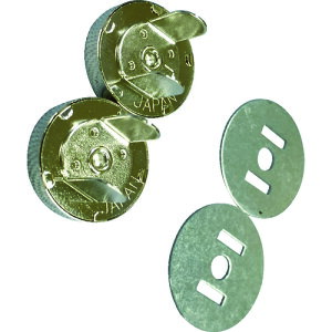 【あす楽対応・送料無料】ユタカメイク マグネットホック小(ホック・座金) (2個入)